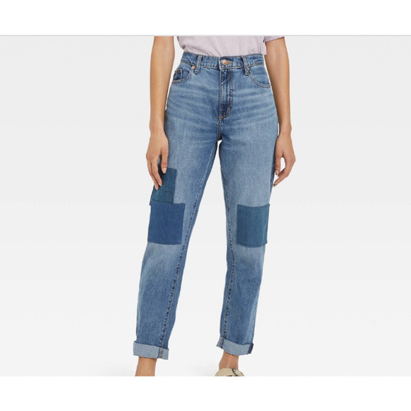 Universal Thread Women's High-Rise Boyfriend Jeans - Picture 1 of 4